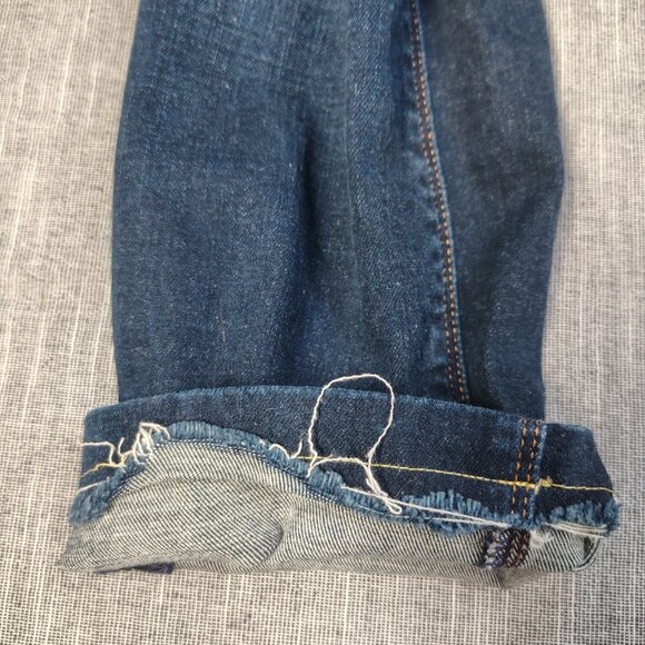 Hudson Jeans Womens Size 27 Dark Wash Collin Flap Pocket Cropped WM422LDLV - Picture 7 of 13